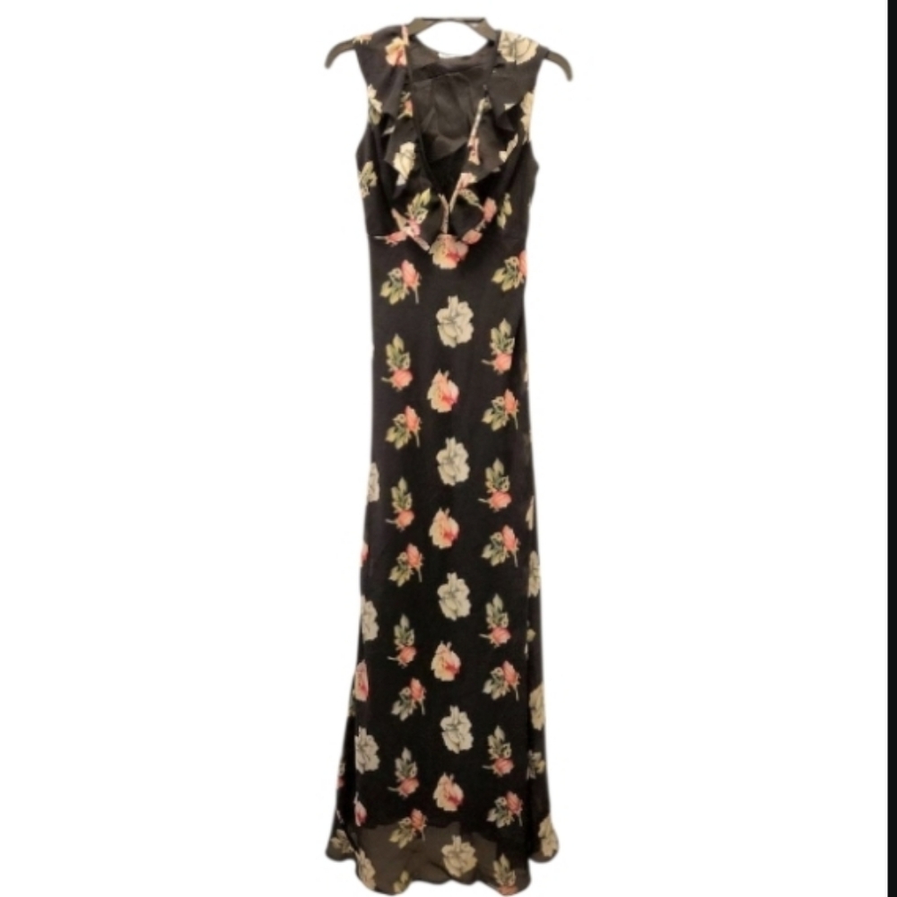 Jill Stuart floral Print Y2k maxi dress S